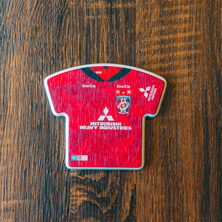 Urawa 030th 歴代ユニフォームデザイン珪藻土コースター 浦和レッドダイヤモンズ オンラインショップ 浦和レッズ 公式オンラインショップ
