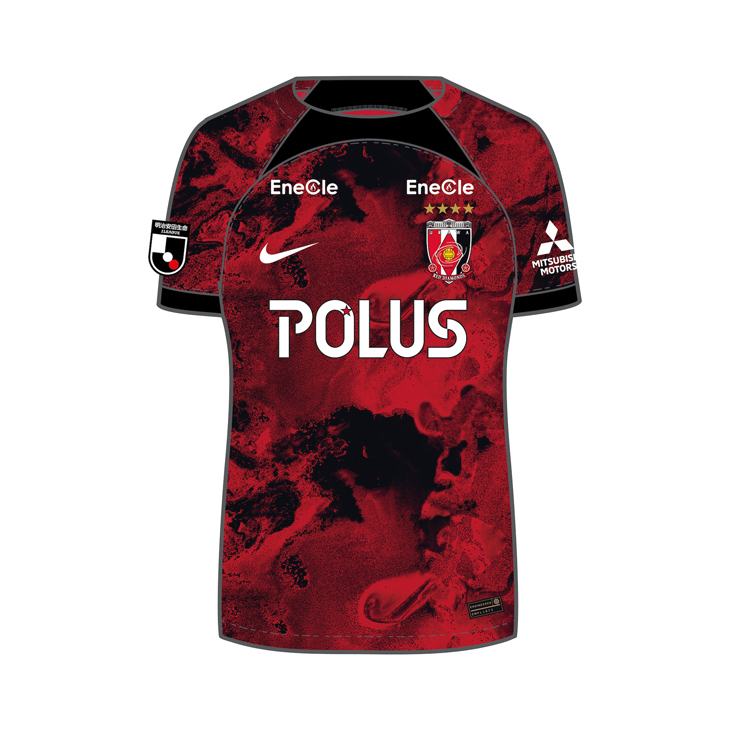 【限定特価】 浦和レッズレディース2024年ユニフォーム栗島朱里(Lサイズ) 応援グッズ