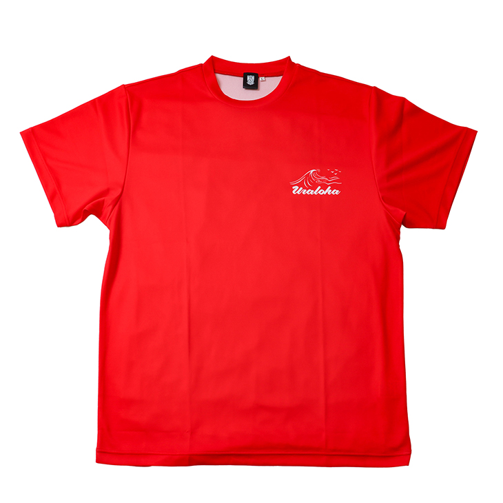 コンフィットTシャツ（URALOHA）/レッド