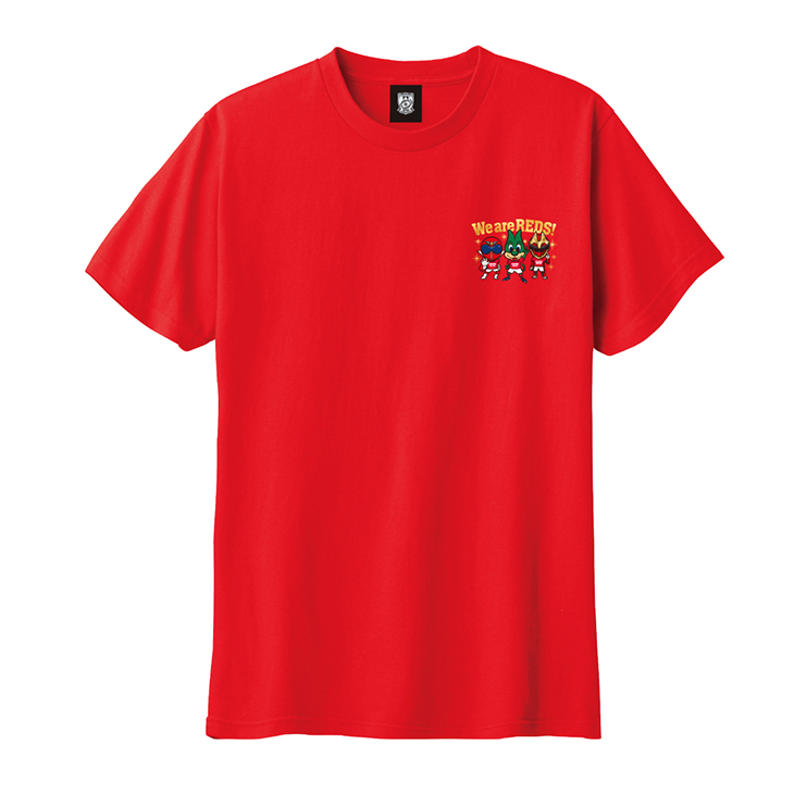 URAWA REDS スーパー戦隊50周年記念コラボ Tシャツ (レディア)/赤〈9月下旬より順次発送〉