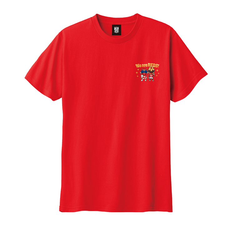 URAWA REDS スーパー戦隊50周年記念コラボ Tシャツ (KV)/赤〈9月下旬より順次発送〉