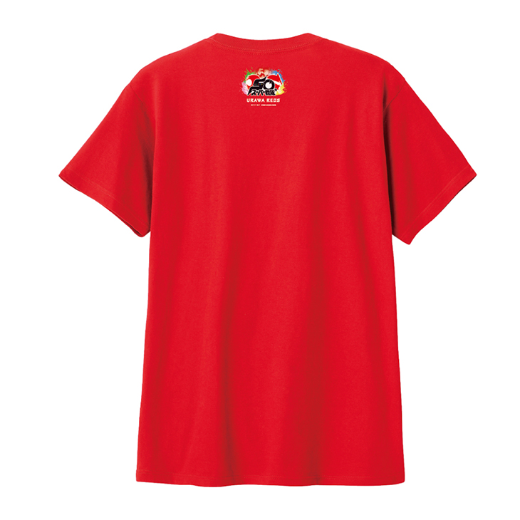 URAWA REDS スーパー戦隊50周年記念コラボ Tシャツ (KV)/赤〈9月
