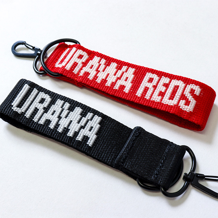 ジャガードテープLOGOキーホルダー/赤 | 浦和レッズオンラインショップ