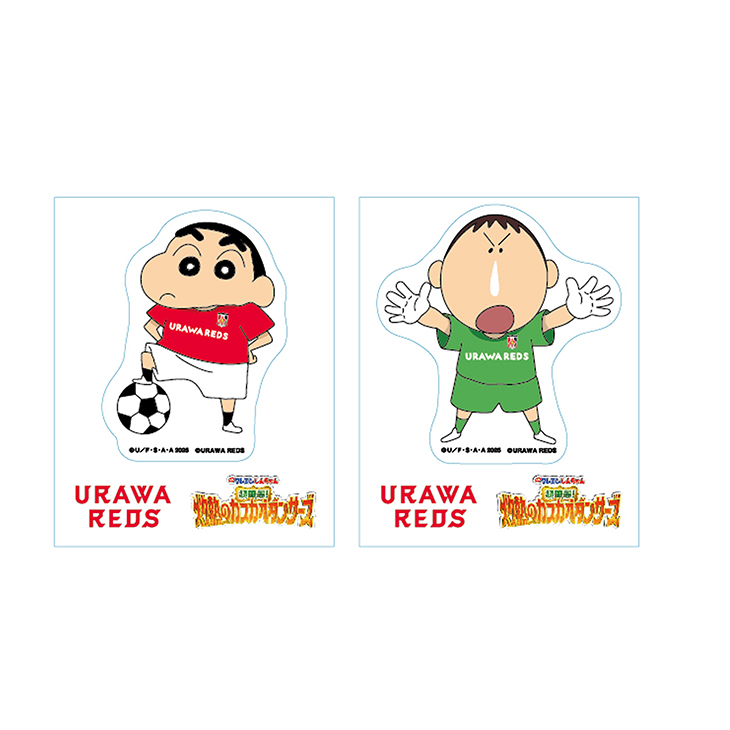 クレヨンしんちゃん クリアステッカーセット（2枚）