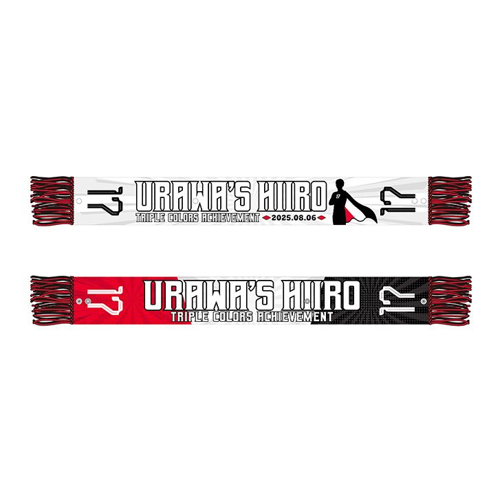 URAWA's HIIRO - Triple Colors Achievement -  ミニニットマフラー(2nd)〈10月上旬〜中旬にかけて順次発送〉