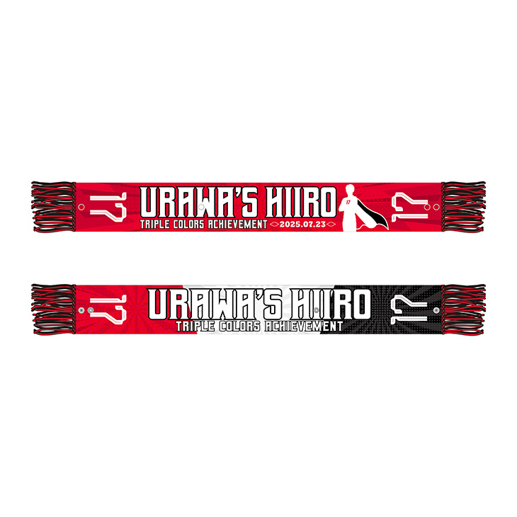 URAWA's HIIRO - Triple Colors Achievement -  ミニニットマフラー(1st)〈10月上旬〜中旬にかけて順次発送〉