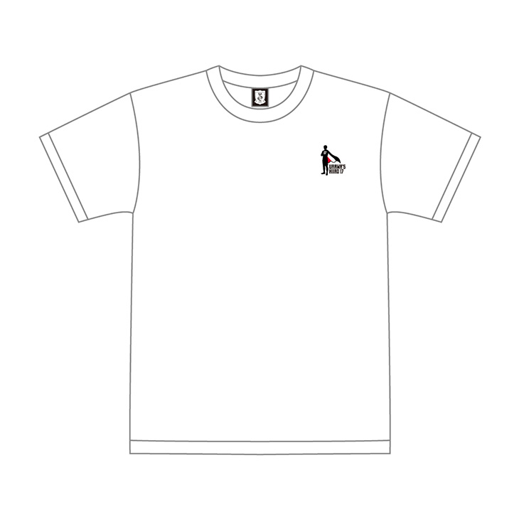 URAWA's HIIRO - Triple Colors Achievement - Tシャツ/白〈10月上旬〜中旬にかけて順次発送〉