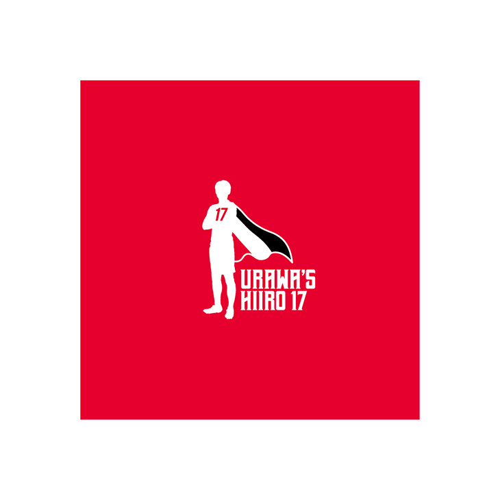 URAWA's HIIRO - Triple Colors Achievement - Tシャツ/赤〈10月