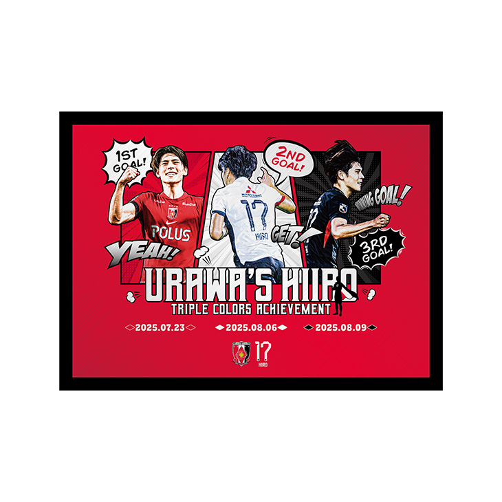 URAWA's HIIRO - Triple Colors Achievement - メタルグラフィ / A3〈10月上旬〜中旬にかけて順次発送〉