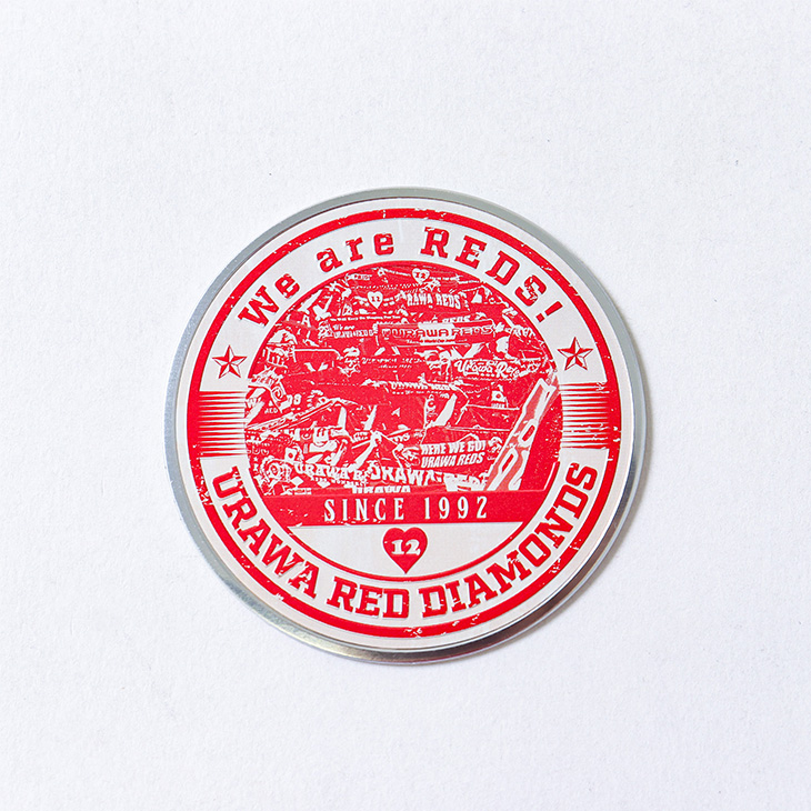 ミニアルミステッカー(URAWA REDS VINTAGE)