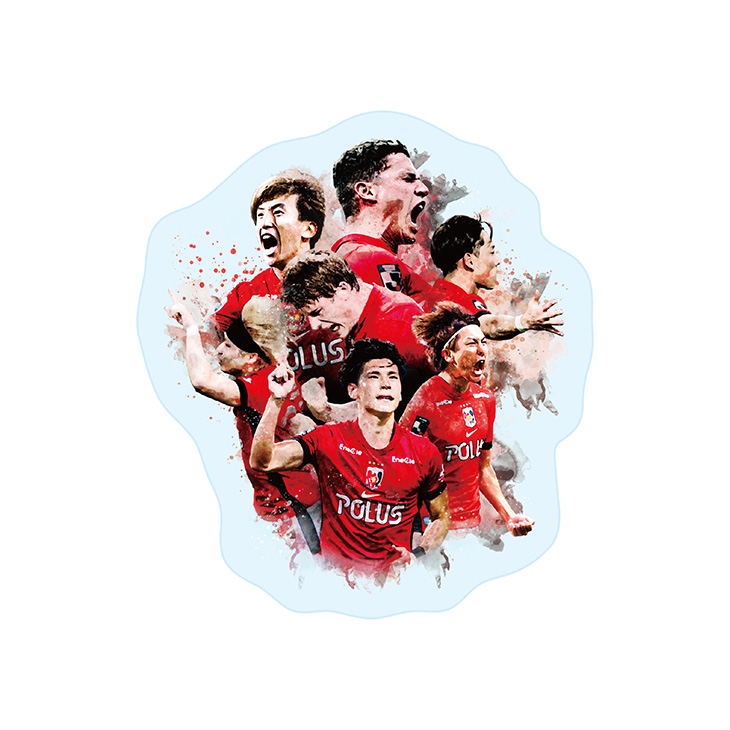 2025URAWA REDS プレーヤーズペインティングアート アクリルピンバッジ (Player)〈11月上旬より順次発送〉