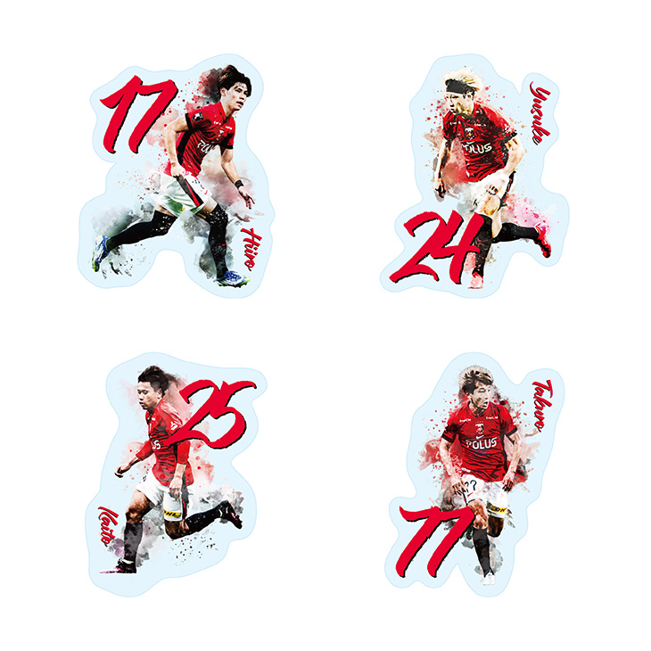 2025URAWA REDS プレーヤーズペインティングアート アクリル