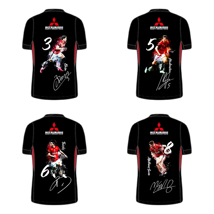 2025URAWA REDS プレーヤーズペインティングアート 3rdレプリカ