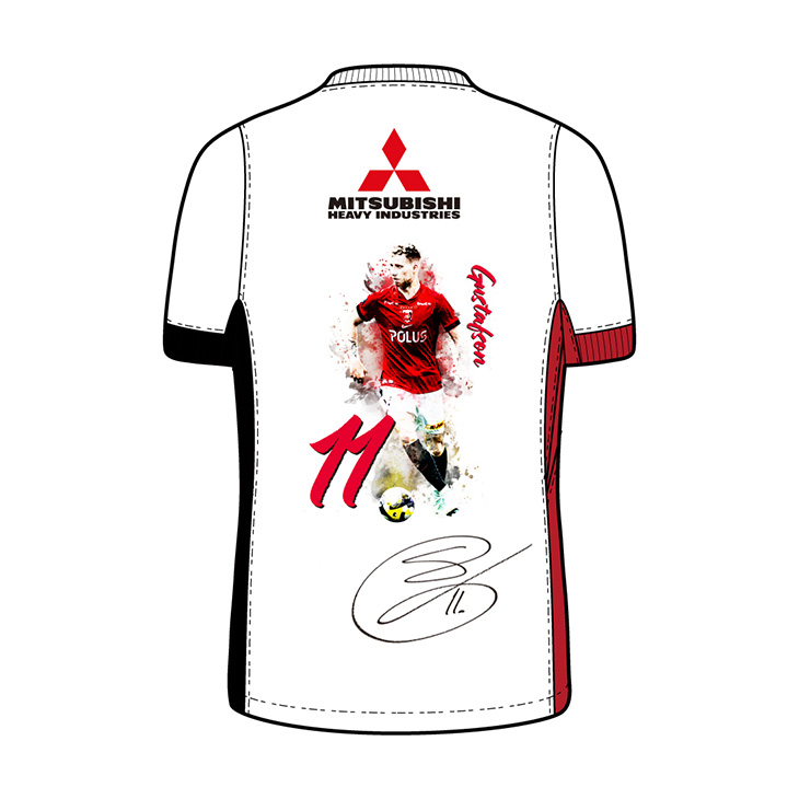 2025URAWA REDS プレーヤーズペインティングアート 2ndレプリカユニフォーム (直筆サイン入り)〈11月上旬より順次発送〉