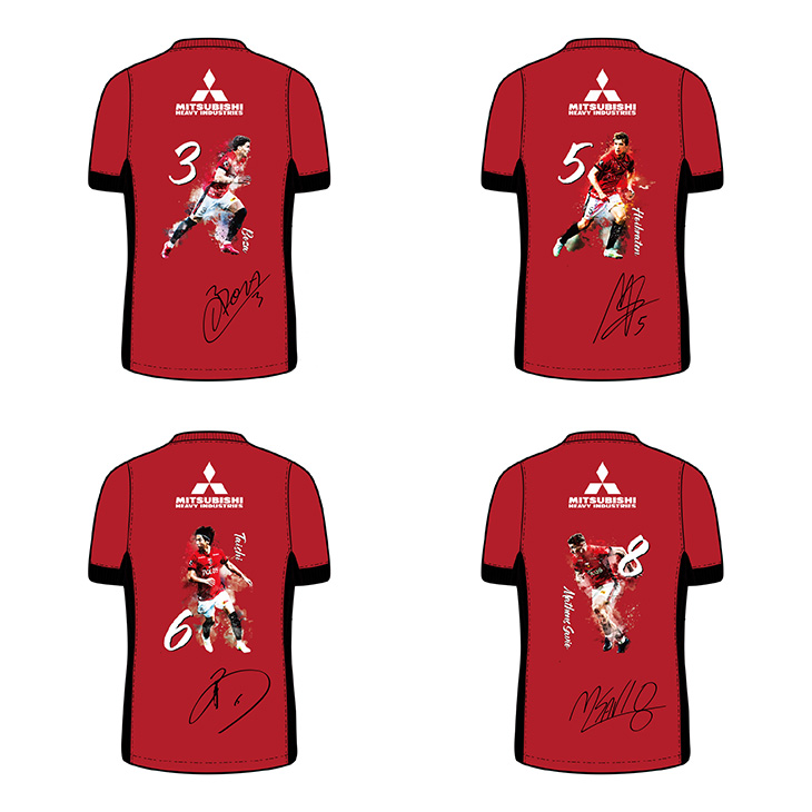 2025URAWA REDS プレーヤーズペインティングアート 1stレプリカ