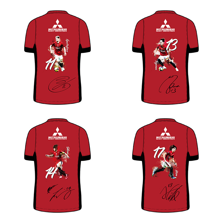 2025URAWA REDS プレーヤーズペインティングアート 1stレプリカ