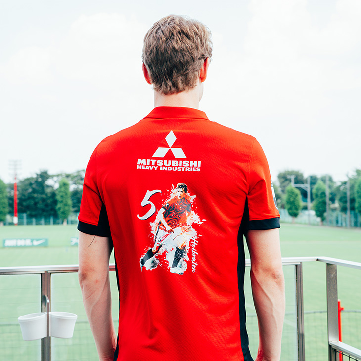 2025URAWA REDS プレーヤーズペインティングアート 1stレプリカ