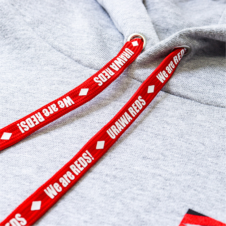 プルオーバーパーカー(Frost Wave/赤紐)/グレー | 浦和レッズ