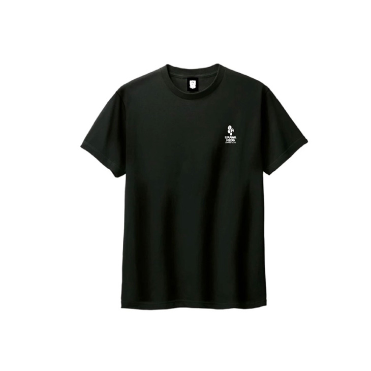 URAWA REDS COFFEE CLUB ワンポイント刺繍Tシャツ/コールブラック〈12月中旬頃から順次発送〉