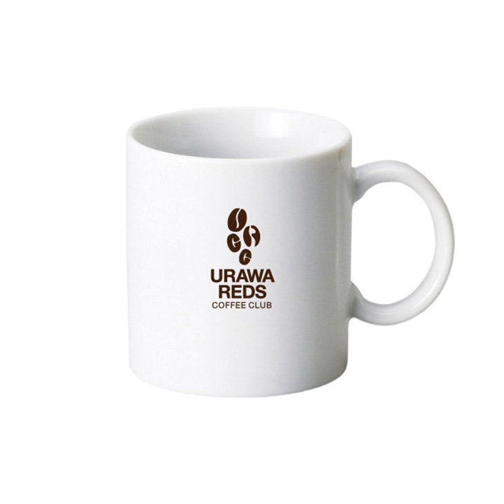 URAWA REDS COFFEE CLUB ロゴマグカップ/ミルクホワイト〈12月中旬頃から順次発送〉