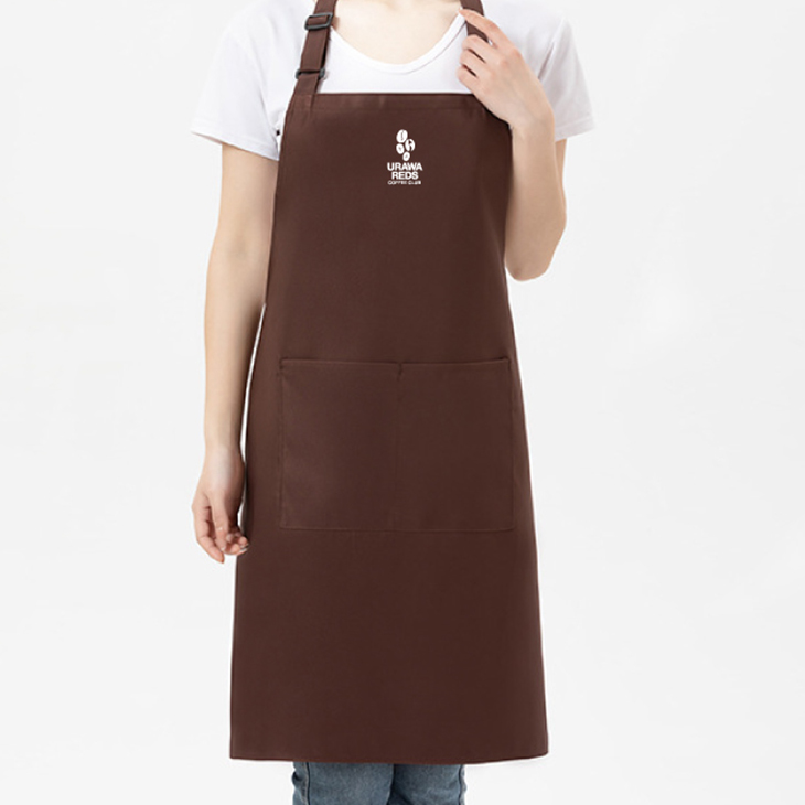 URAWA REDS COFFEE CLUB バリスタ風エプロン/ブラウン〈12月中旬頃から順次発送〉