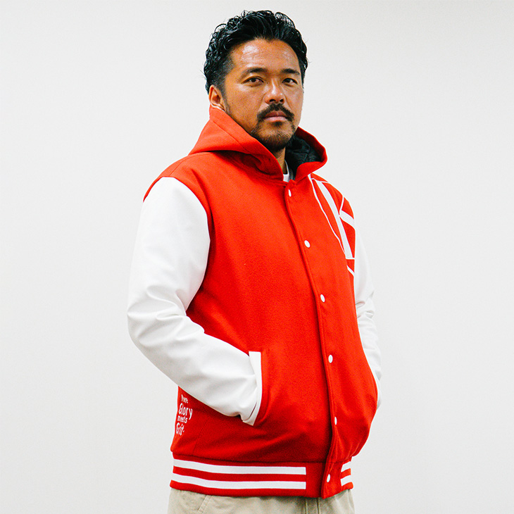 KITH 大阪 スタジアムジャケット 赤白(未使用) 大阪限定 KITH 大阪 スタジアムジャケット 赤白(未使用) 大阪限定 - メルカリ