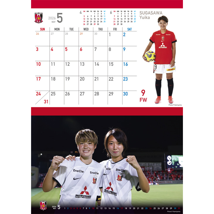 レガレイラ　さま専用 2026レディースデスクカレンダー | 浦和レッズオンラインショップ