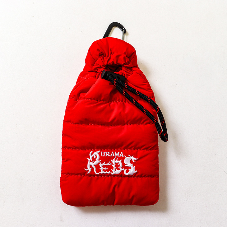 シュラフ型マルチポーチ/赤 | 浦和レッズオンラインショップ