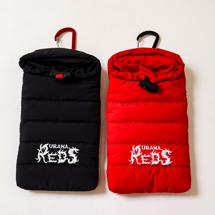 シュラフ型マルチポーチ/赤 | 浦和レッズオンラインショップ