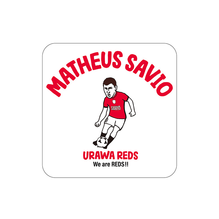 プレーヤーズイラスト ステッカー5枚セット | 浦和レッズオンライン