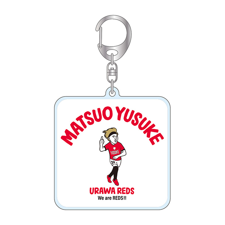 プレーヤーズイラスト アクリルキーホルダー