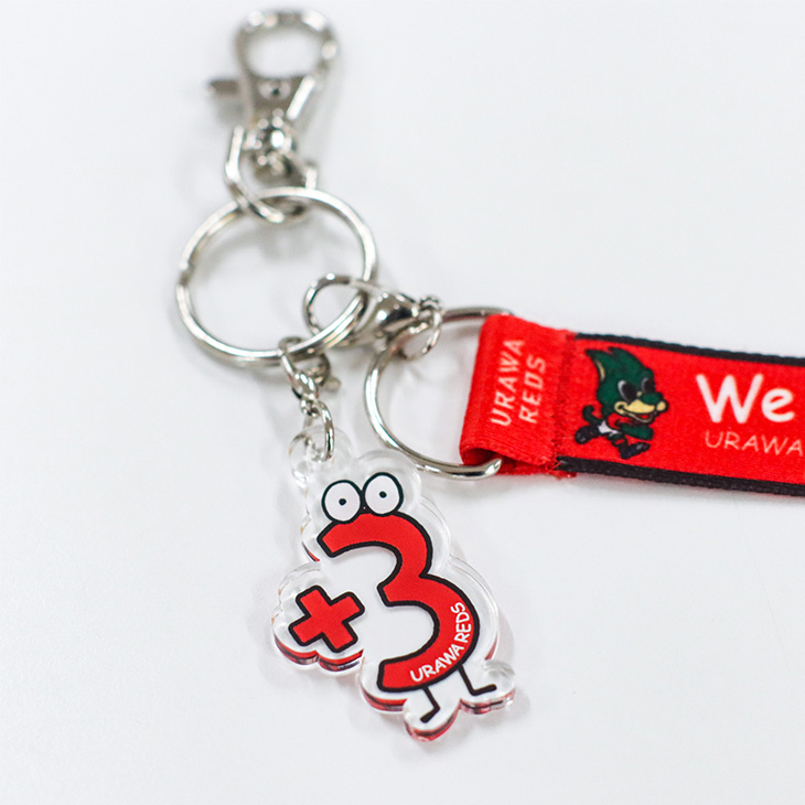 URAWA REDS テレ玉くん/ タオマフキーホルダー (チャーム付き) | 浦和