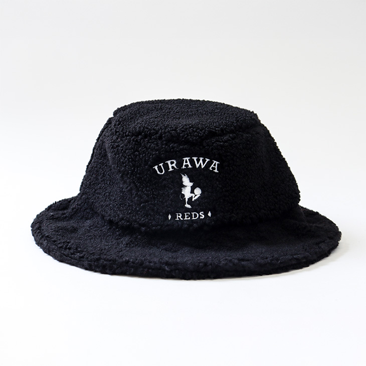 ボアバケットハット/黒