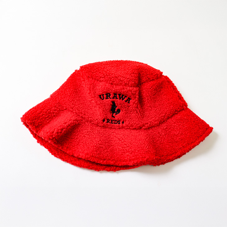 JW ANDERSON 完売品　赤色ハット ボアバケットハット/赤 | 浦和レッズオンラインショップ