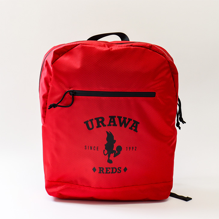 防水リュック/赤