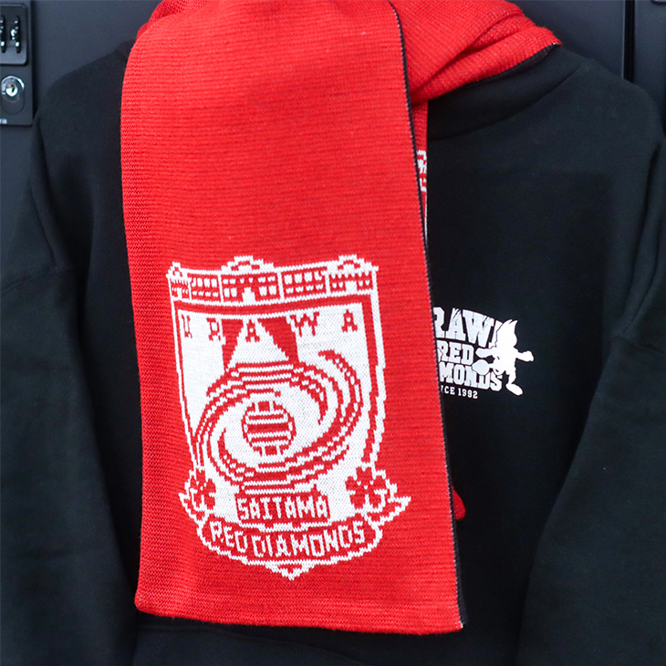 ニットマフラー (RED&BLACK) | 浦和レッズオンラインショップ