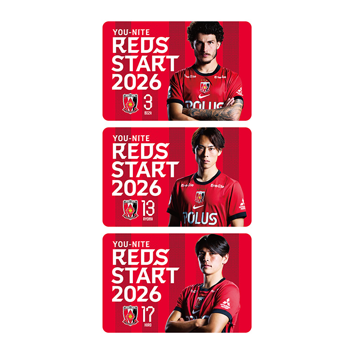REDS START 2026 缶バッジセット〈2026年3月上旬より順次発送〉