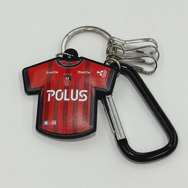 2026ラバーユニフォーム型カラビナキーホルダー