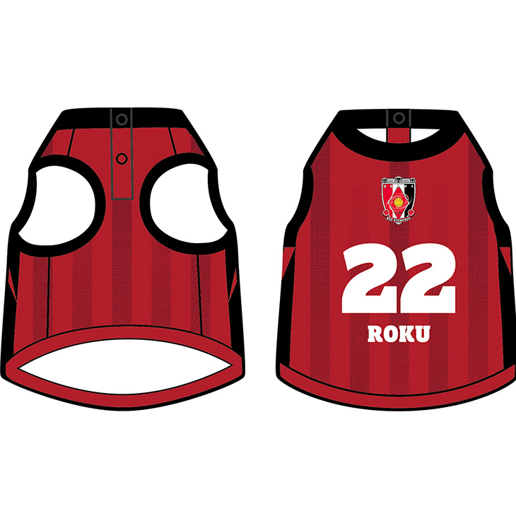 2026ペットシャツ（ネーム＆ナンバー/ハート12）〈2026年5月上旬より順次発送〉