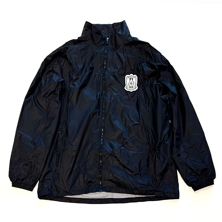 ナイロンジップトップブルゾン/ブラック