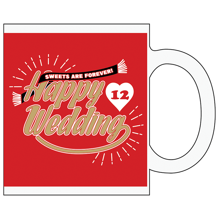 〔RC〕2026アニバーサリーマグカップ （HAPPY WEDDING）〈ご購入より約2週間前後でお届け〉