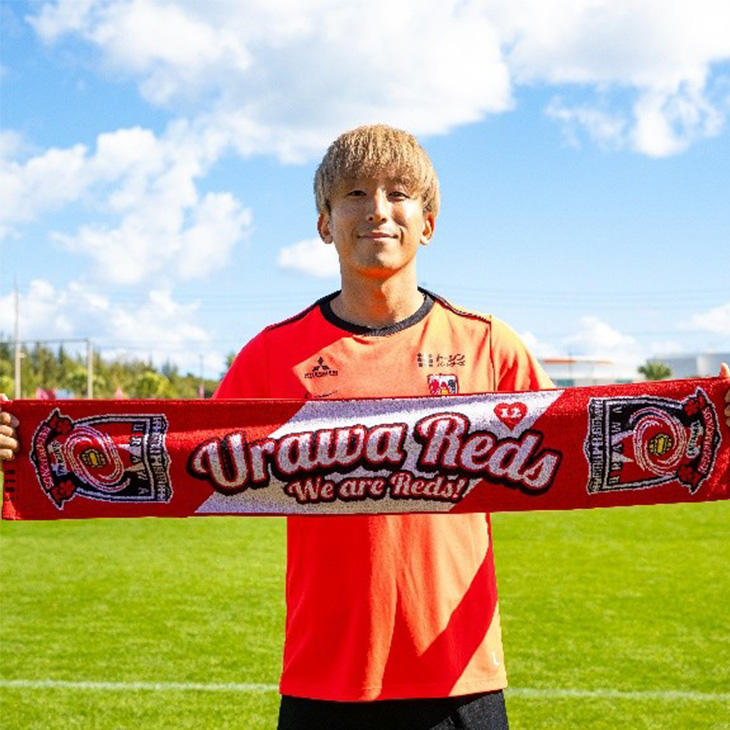 タオルマフラー（RED&WHITEカジュアル）