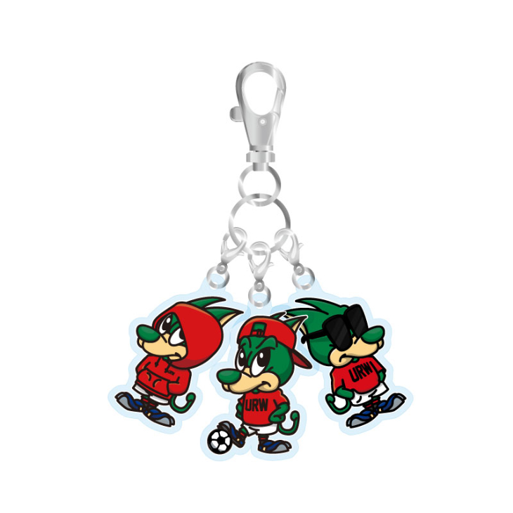 アメコミレディア 3連アクリルキーホルダー〈6月上旬から順次お届け〉