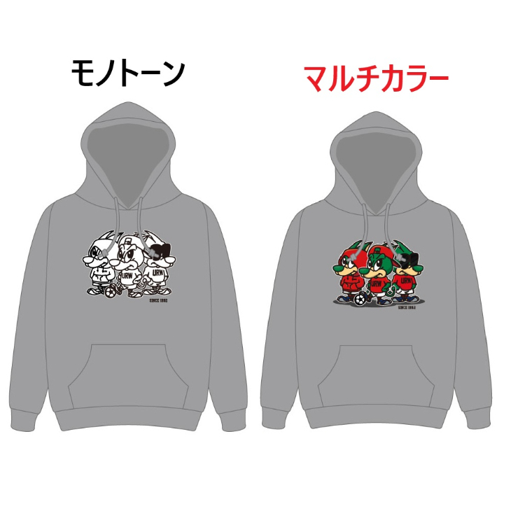 アメコミレディア リラックスフィットPOパーカー/アッシュ〈6月上旬から順次お届け〉