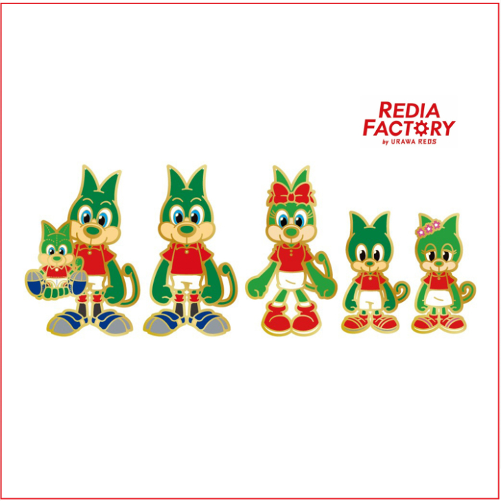 【REDIA FACTORY】トレーディング ピンバッジ