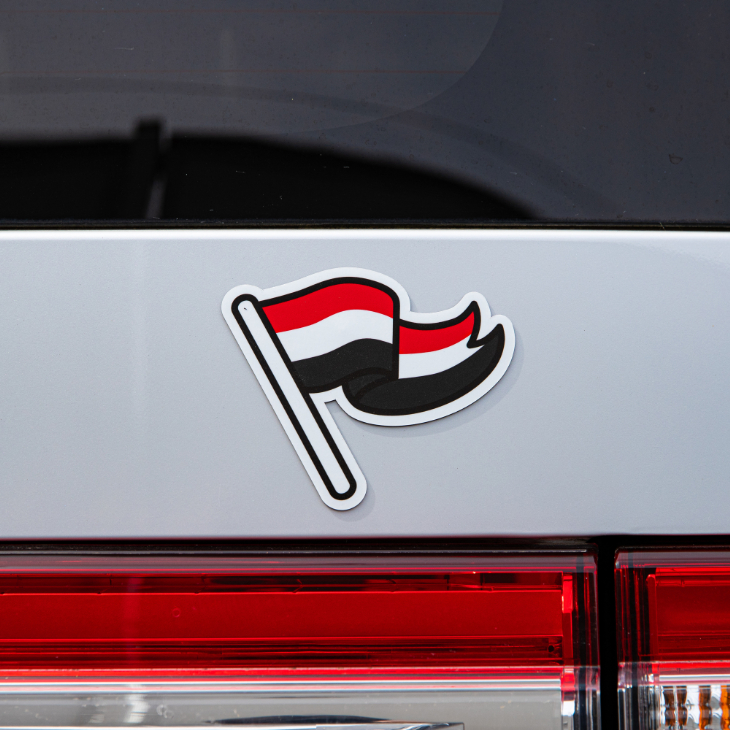 カーマグネット (フラッグ)