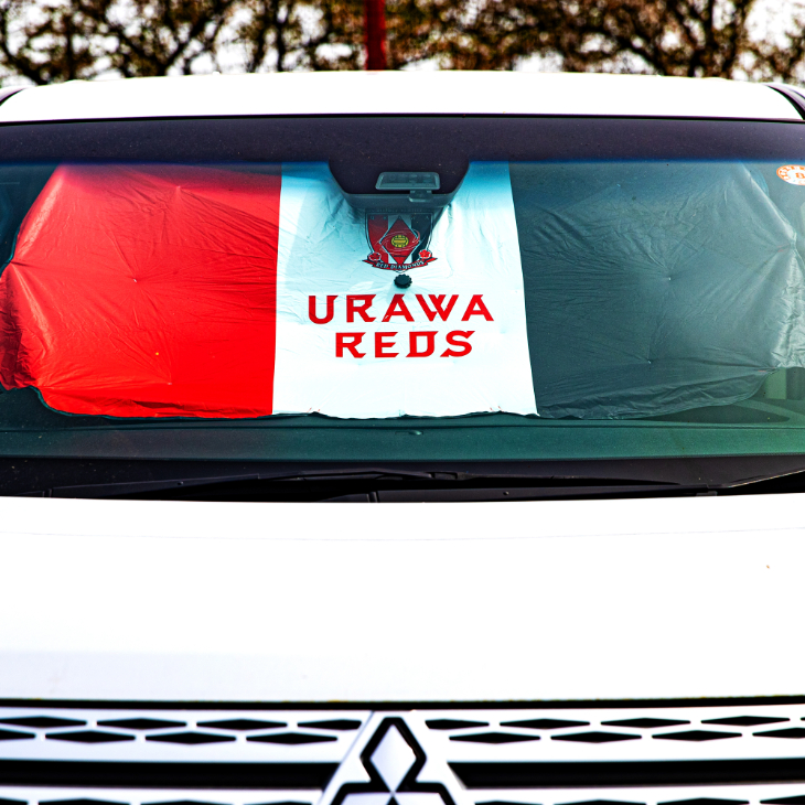 傘型折りたたみサンシェード（R.W.B）