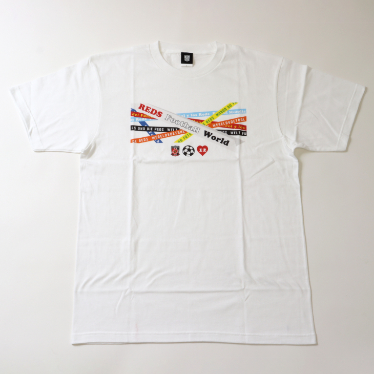 REDS Football World Tシャツ（ボンフィン/ホワイト）