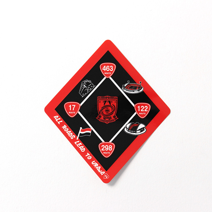 ALL ROADS LEAD TO URAWA ステッカー