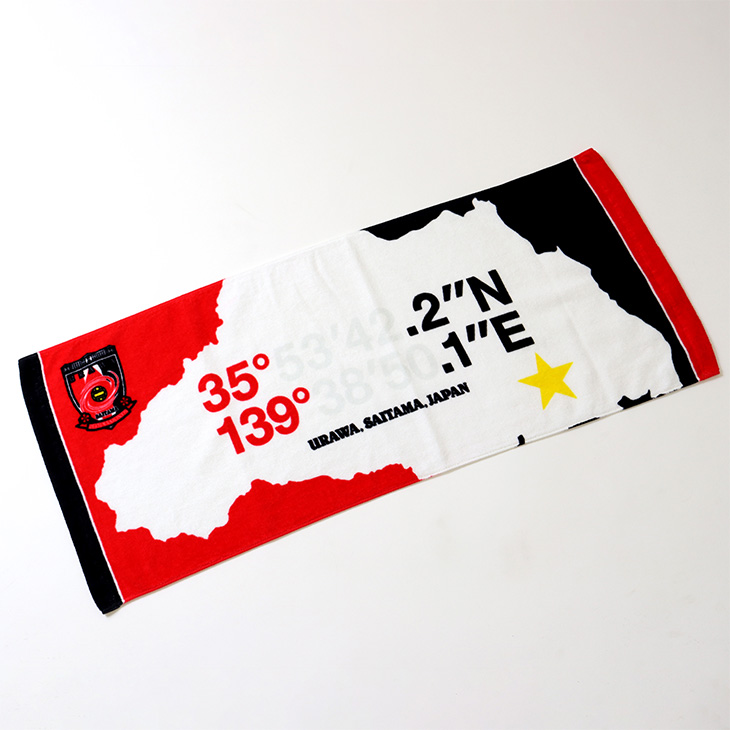 浦和座標 フェイスタオル